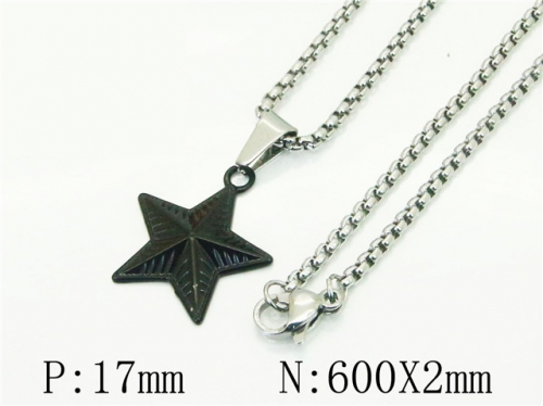 HY Wholesale Necklaces Stainless Steel 316L Jewelry Necklaces-HY41N0268NV