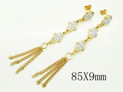 HY Wholesale Earrings 316L Stainless Steel Popular Jewelry Earrings-HY60E1733AKO