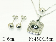 HY Wholesale Jewelry 316L Stainless Steel jewelry Set-HY91S1744NS