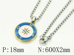 HY Wholesale Necklaces Stainless Steel 316L Jewelry Necklaces-HY41N0249HHL