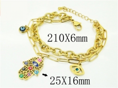 HY Wholesale Bracelets 316L Stainless Steel Jewelry Bracelets-HY32B0966HJE