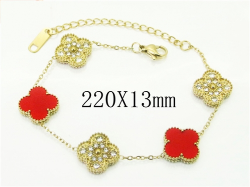 HY Wholesale Bracelets 316L Stainless Steel Jewelry Bracelets-HY32B0981HKS