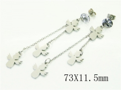 HY Wholesale Earrings 316L Stainless Steel Popular Jewelry Earrings-HY91E0502PT