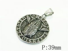 HY Wholesale Pendant Jewelry 316L Stainless Steel Jewelry Pendant-HY13PE1971EML