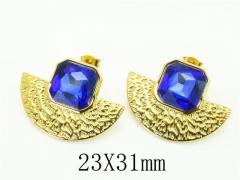 HY Wholesale Earrings 316L Stainless Steel Popular Jewelry Earrings-HY50E0020OA