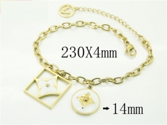 HY Wholesale Bracelets 316L Stainless Steel Jewelry Bracelets-HY80B1782NL