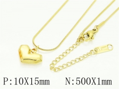 HY Wholesale Necklaces Stainless Steel 316L Jewelry Necklaces-HY59N0423ML