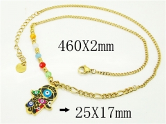 HY Wholesale Necklaces Stainless Steel 316L Jewelry Necklaces-HY32N0901HIQ