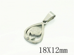 HY Wholesale Pendant Jewelry 316L Stainless Steel Jewelry Pendant-HY12P1748JC