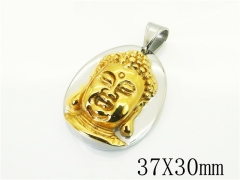 HY Wholesale Pendant Jewelry 316L Stainless Steel Jewelry Pendant-HY72P0044HDD