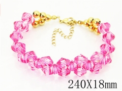 HY Wholesale Bracelets 316L Stainless Steel Jewelry Bracelets-HY91B0487NT