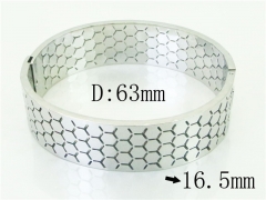 HY Wholesale Bangles Jewelry Stainless Steel 316L Fashion Bangle-HY80B1770HHQ