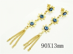 HY Wholesale Earrings 316L Stainless Steel Popular Jewelry Earrings-HY60E1751YKO