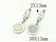 HY Wholesale Earrings 316L Stainless Steel Popular Jewelry Earrings-HY24E0128PR