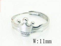 HY Wholesale Popular Rings Jewelry Stainless Steel 316L Rings-HY15R2516CKJ