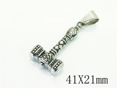 HY Wholesale Pendant Jewelry 316L Stainless Steel Jewelry Pendant-HY13PE1944MV