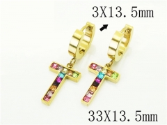 HY Wholesale Earrings 316L Stainless Steel Popular Jewelry Earrings-HY32E0469OQ
