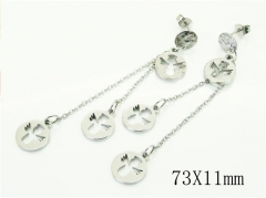 HY Wholesale Earrings 316L Stainless Steel Popular Jewelry Earrings-HY91E0506PT