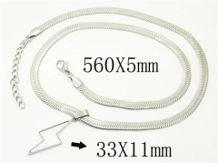 HY Wholesale Necklaces Stainless Steel 316L Jewelry Necklaces-HY72N0058IOW