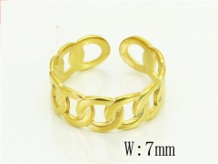HY Wholesale Popular Rings Jewelry Stainless Steel 316L Rings-HY15R2622DKO