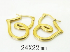 HY Wholesale Earrings 316L Stainless Steel Popular Jewelry Earrings-HY06E0442PC
