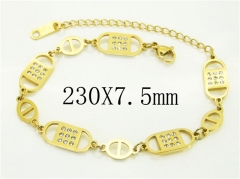 HY Wholesale Bracelets 316L Stainless Steel Jewelry Bracelets-HY19B1111HQQ