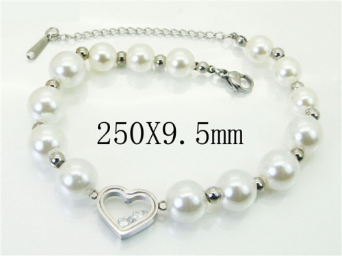 HY Wholesale Bracelets 316L Stainless Steel Jewelry Bracelets-HY80B1752ML