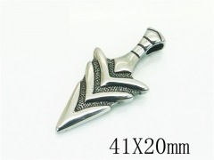 HY Wholesale Pendant Jewelry 316L Stainless Steel Jewelry Pendant-HY13PE1918XLL