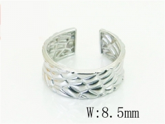 HY Wholesale Popular Rings Jewelry Stainless Steel 316L Rings-HY15R2487BKJ