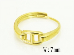 HY Wholesale Popular Rings Jewelry Stainless Steel 316L Rings-HY15R2690BKO