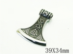 HY Wholesale Pendant Jewelry 316L Stainless Steel Jewelry Pendant-HY13PE1950MG