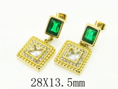 HY Wholesale Earrings 316L Stainless Steel Popular Jewelry Earrings-HY80E0852O5