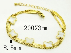 HY Wholesale Bracelets 316L Stainless Steel Jewelry Bracelets-HY32B0957HHC
