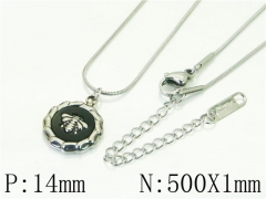 HY Wholesale Necklaces Stainless Steel 316L Jewelry Necklaces-HY59N0425ELL