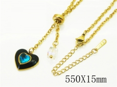 HY Wholesale Necklaces Stainless Steel 316L Jewelry Necklaces-HY80N0740OZ