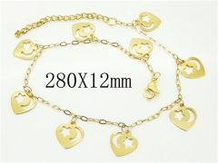 HY Wholesale Bracelets 316L Stainless Steel Jewelry Bracelets-HY66B0133MG