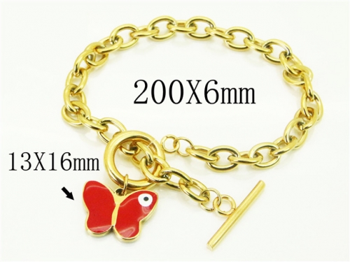 HY Wholesale Bracelets 316L Stainless Steel Jewelry Bracelets-HY91B0451PQ