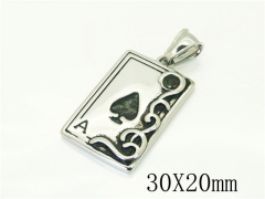 HY Wholesale Pendant Jewelry 316L Stainless Steel Jewelry Pendant-HY62P0226OW