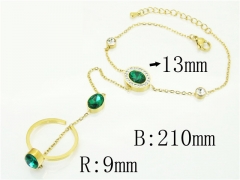 HY Wholesale Bracelets 316L Stainless Steel Jewelry Bracelets-HY32B0975HJS