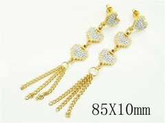 HY Wholesale Earrings 316L Stainless Steel Popular Jewelry Earrings-HY60E1732SKO