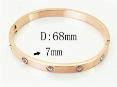 HY Wholesale Bangles Jewelry Stainless Steel 316L Fashion Bangle-HY62B0717HKF