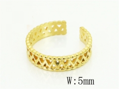 HY Wholesale Popular Rings Jewelry Stainless Steel 316L Rings-HY15R2621DKO