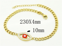 HY Wholesale Bracelets 316L Stainless Steel Jewelry Bracelets-HY24B0211HSS