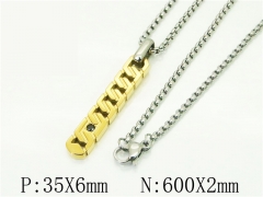 HY Wholesale Necklaces Stainless Steel 316L Jewelry Necklaces-HY41N0281HJW