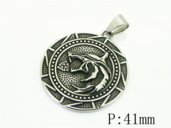 HY Wholesale Pendant Jewelry 316L Stainless Steel Jewelry Pendant-HY13PE1970WML