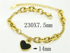 HY Wholesale Bracelets 316L Stainless Steel Jewelry Bracelets-HY19B1132OZ