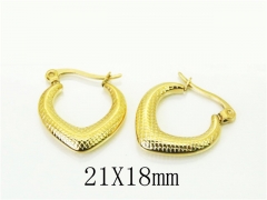 HY Wholesale Earrings 316L Stainless Steel Popular Jewelry Earrings-HY06E0444OR