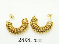 HY Wholesale Earrings 316L Stainless Steel Popular Jewelry Earrings-HY30E1574NL
