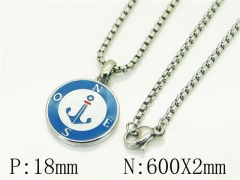 HY Wholesale Necklaces Stainless Steel 316L Jewelry Necklaces-HY41N0244HXL