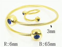 HY Wholesale Bangles Jewelry Stainless Steel 316L Fashion Bangle-HY12B0340HLE
